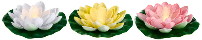 Solcellelampe vannlilje - Garden